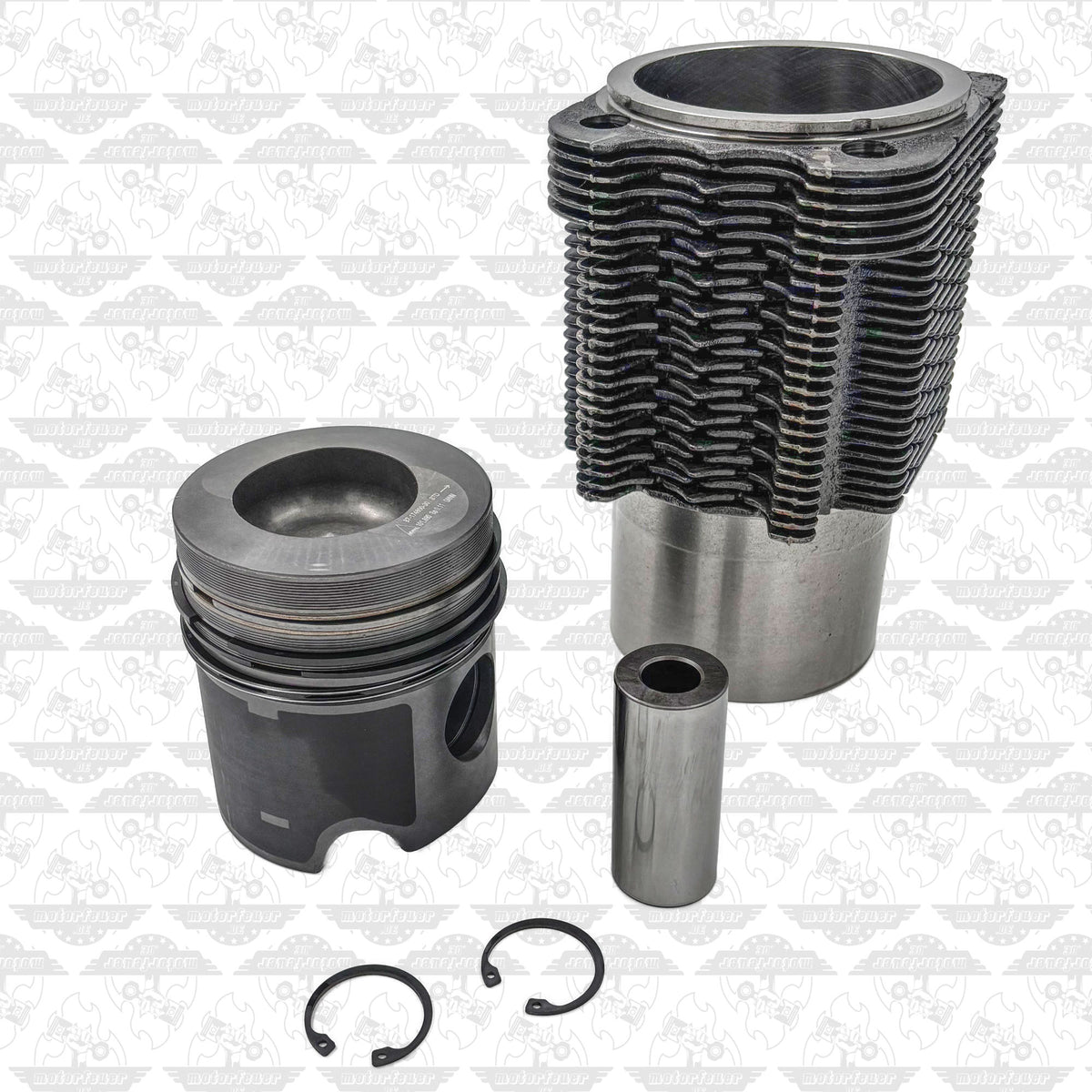 Cylinder set 102mm/35mm "Assy" KS/ Kolbenschmidt, cylinder liner + piston Deutz BF L 913