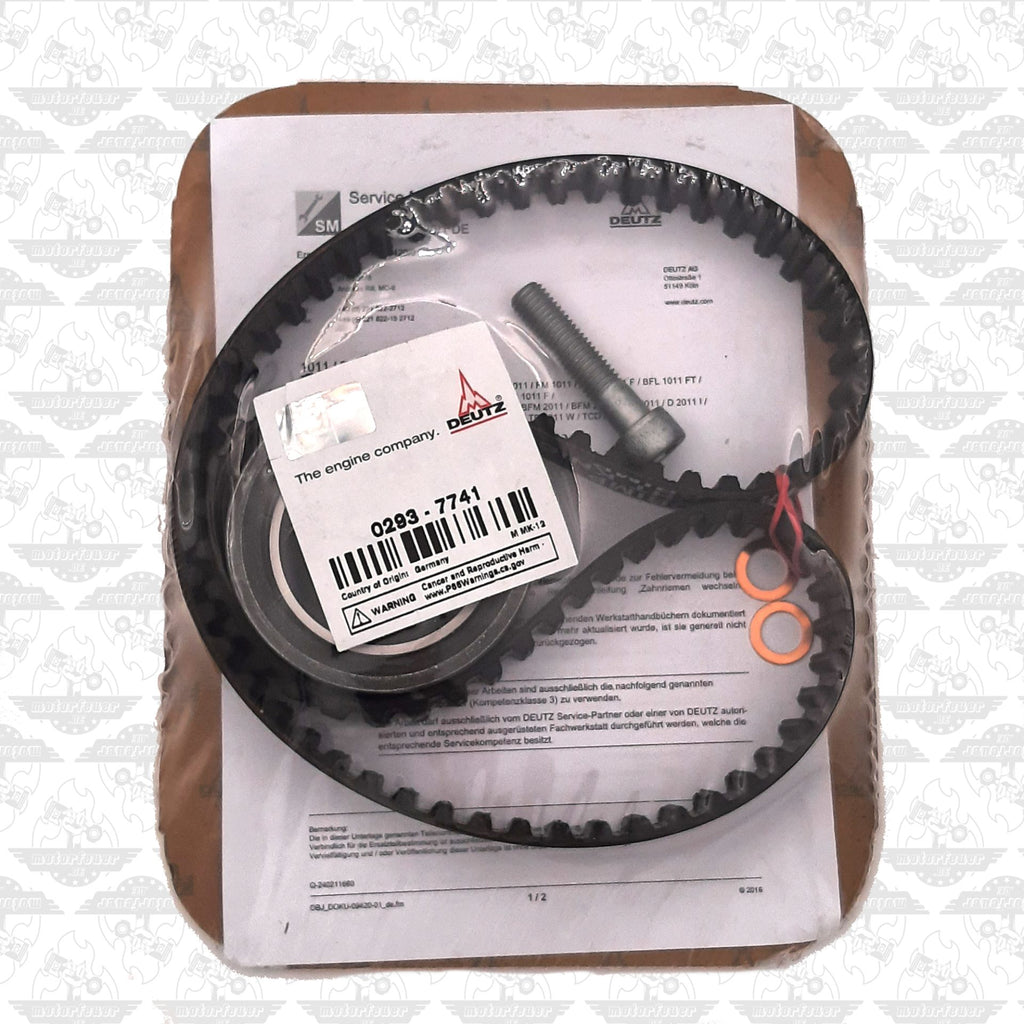 Timing belt repair kit Timing belt kit Deutz F/ BF 1011