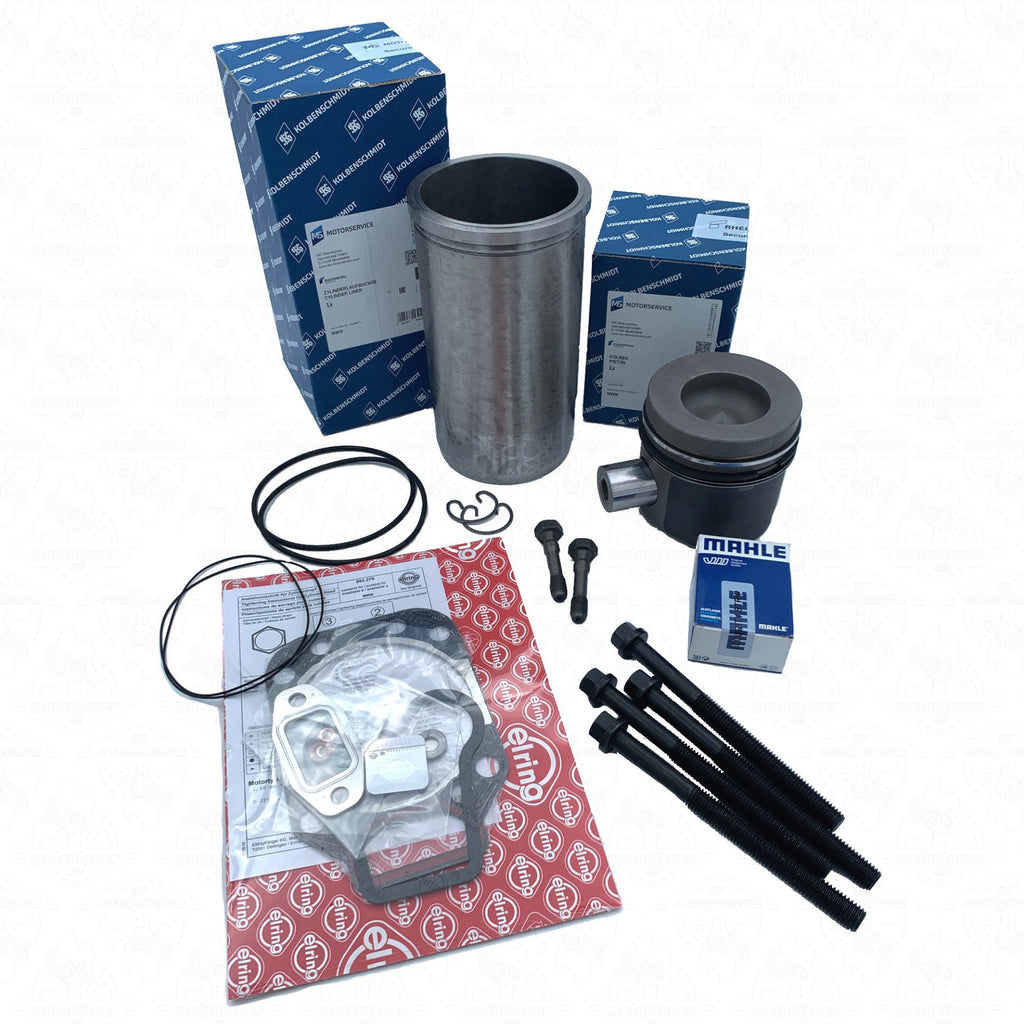 Reparatursatz Zylindereinheit, Zylinderlaufbuchse + Kolben + Zylinderkopfdichtung + Pleuellager + Pleuelschrauben MWM D 226.B