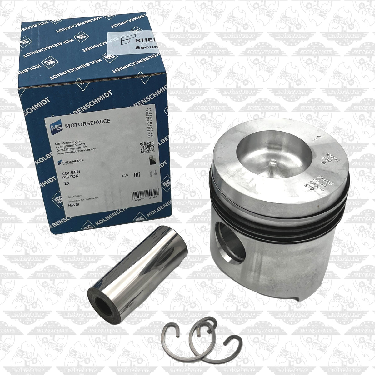 Zylindersatz “Assy” Zylinderlaufbuchse im + Kolben MWM D 227