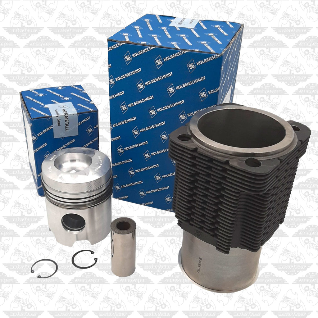 Cylinder set 100mm "Assy" KS/ Kolbenschmidt, cylinder liner + piston Deutz F L 912