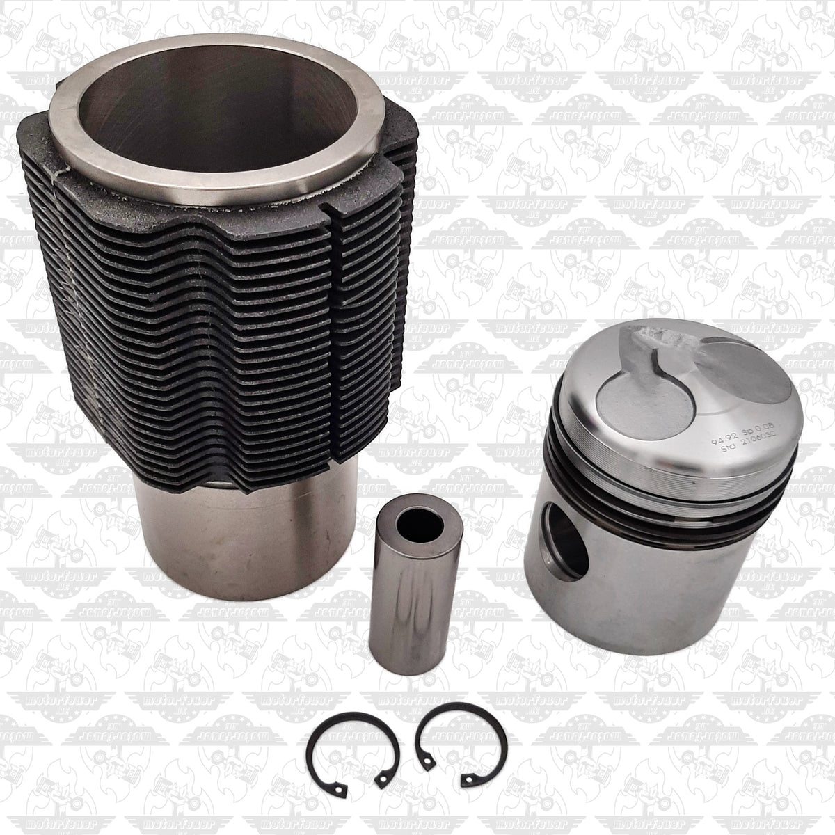Zylindersatz 95mm “Assy” Zylinderlaufbuchse + Kolben Deutz F L 812 Vorkammer