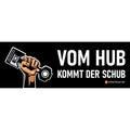 Motorfeuer Aufkleber vom Hub kommt der Schub