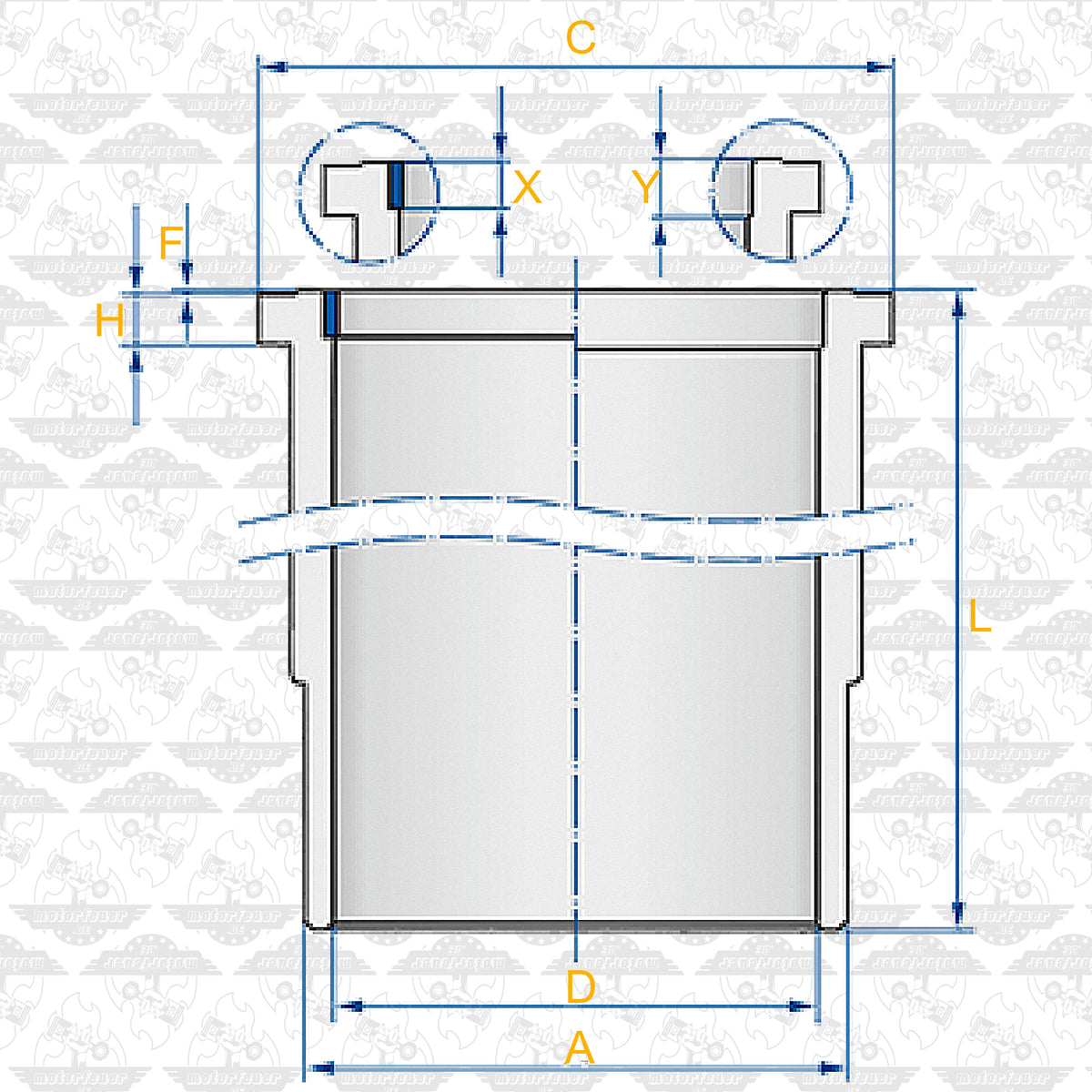 Zylinderlaufbuchse MWM D 225